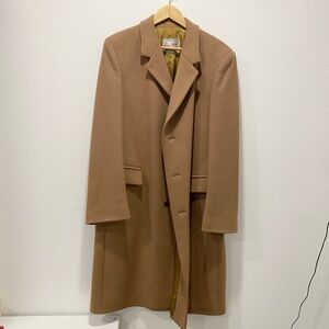 Teller Vintage Original Import Men's Wool Overcoat - 44